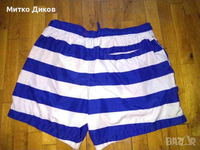 Плувни шорти бяло сини раета като нови размер Л, снимка 7 - Водни спортове - 41748464