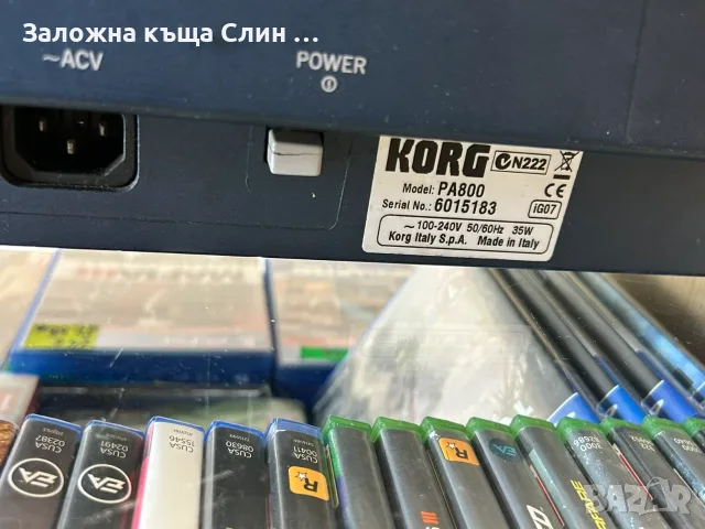 Синтезатор Korg Pa800 , снимка 4 - Синтезатори - 55915211