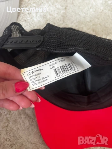 2 спортни шапки , снимка 3 - Бебешки обувки - 51234293