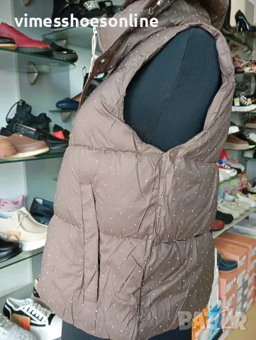 Дамска грейка с камъни-къса, снимка 2 - Елеци - 56327952