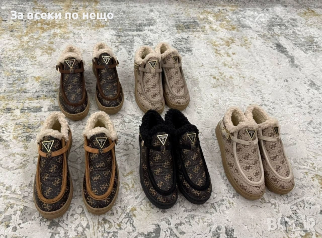 Guess Дамски Меки И Топли Зимни Маратонки👟Дамски Спортни Обувки Гес - Различни Цветове Код E1133