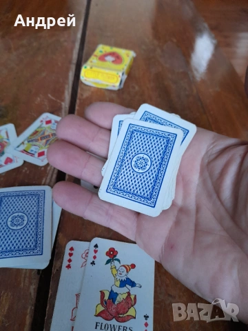Стари карти за игра Little Flower, снимка 5 - Други ценни предмети - 53564251