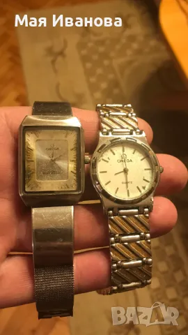 Омега кварц мъжки часовник 2 броя, снимка 2 - Мъжки - 48621175