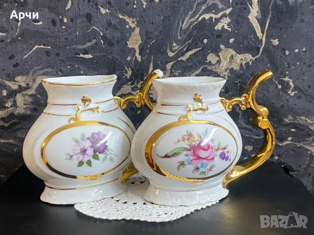 Чехословашки порцеланови канички, снимка 2 - Колекции - 49561433