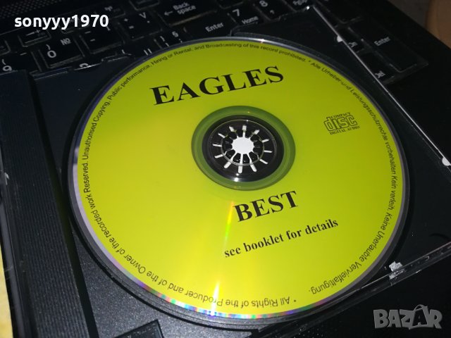 EAGLES CD 2702240956, снимка 2 - CD дискове - 44489760