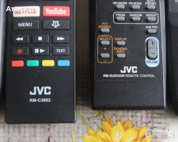 Дистанционно JVC, SHARP уредби и TV, снимка 18 - Дистанционни - 43309312