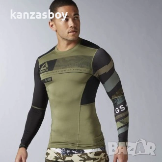 Reebok ONE Series ACTIVChill LS Compression - мъжка фитнес блуза Л