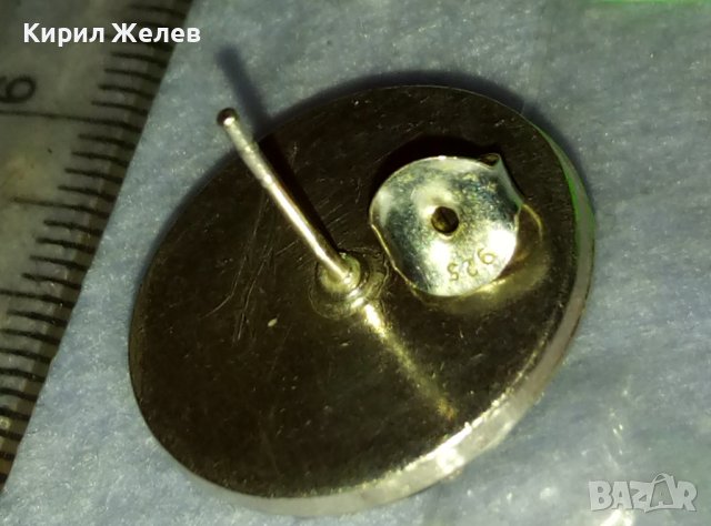 ШАРМАНТНА ФЕШЪН АРТ КРИСТАЛНА СРЕБЪРНА ОБЕЦА СРЕБРО 925 ДИЗАЙНЕРСКИ МОДЕЛ 40131, снимка 9 - Обеци - 42474377