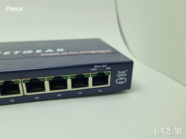 Суич Netgear FS116 Pro/ NETGEAR GS108, снимка 2 - Суичове - 53867333