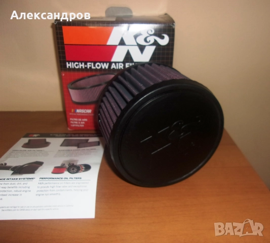Спортен филтър K&N-оригинал, отвор 89мм, нов, промо цена!, снимка 4 - Части - 52201778