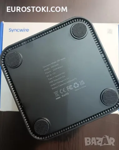 Преносима помпа за гуми Syncwire, преносим въздушен компресор 150 PSI за автомобилни гуми, LCD , снимка 10 - Аксесоари и консумативи - 56108354