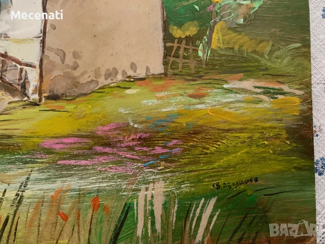 СВЕТЛИН АБАДЖИЕВ​ масло/пейзаж, снимка 14 - Картини - 53122645