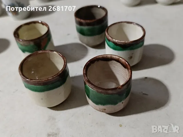 ретро керамични чаши 