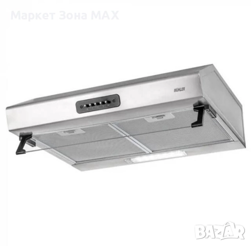 Абсорбатор, 160W, класик, бял, AMK- 2119IX, 160W, класик, INOX, 2 мотора, снимка 6 - Влагоабсорбатори и влагоуловители - 52863474