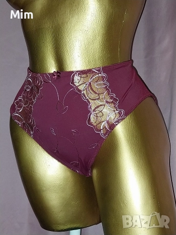 Hunkemoller L Бикина бордо с дантела , снимка 4 - Бельо - 52844367