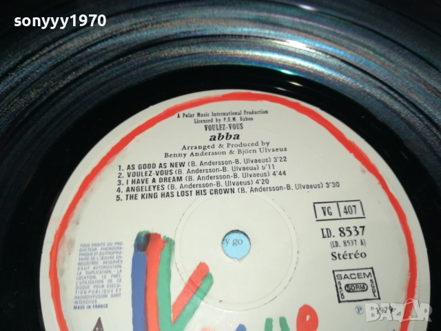 ABBA-ВНОС АНГЛИЯ 1410251910, снимка 15 - Грамофонни плочи - 52055178