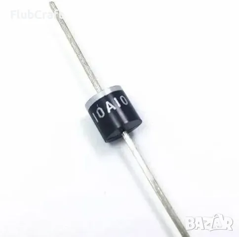 Диод универсален 10A10, 1000V, 10A, THT, R-6