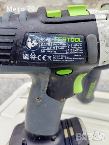Festool C-18 и PDC 18+4 Винтоверт , снимка 12 - Други инструменти - 53717184