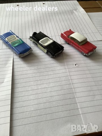 Метални колички Matchbox Мачбокс Lincoln, Tunderburd, Cadillac, снимка 2 - Колекции - 39968617