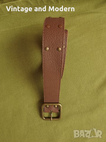 Дамски кафяв колан 110 см