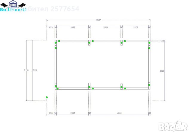 ЛИЗИНГ - Халета, Хале, Магазини, Магазин, Складове 40м2, снимка 5 - Строителни материали - 44191710