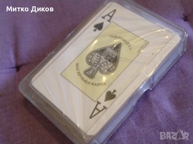 Baraja poker marfil varitemas playing cards-испански нови карти 52+3, снимка 2 - Карти за игра - 41817857