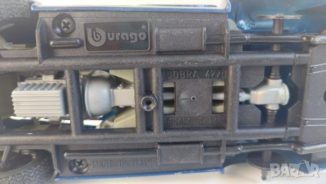 1/24 BURAGO - WALT DISNEY - SHELBY COBRA 427 , снимка 7 - Колекции - 56058186