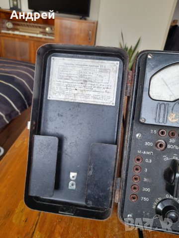 Стар мултицет ТТ-2, снимка 3 - Антикварни и старинни предмети - 39514675