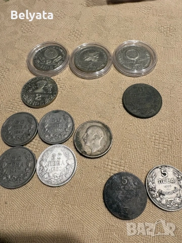 ЛОТ Български сребърни монети , снимка 2 - Нумизматика и бонистика - 53456837