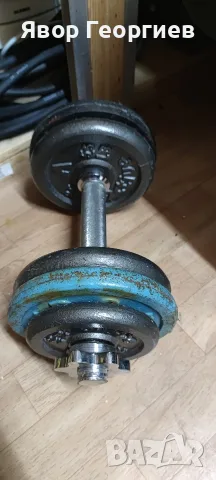 дъмпел с 3 чифта тежести 