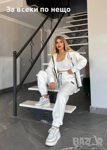 Nike Just Do It Дамски Спортен Комплект🔝Дамски Спортен Екип Найк - 3 Налични Цвята Код BS-63, снимка 4 - Спортни екипи - 51630350