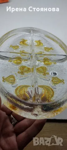 Парти чиния с четири разделения Walther Glas. , снимка 3 - Чинии - 47921306