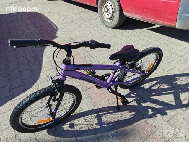 CROSS Велосипед 20" HARMONY лилав, снимка 7 - Велосипеди - 53830593