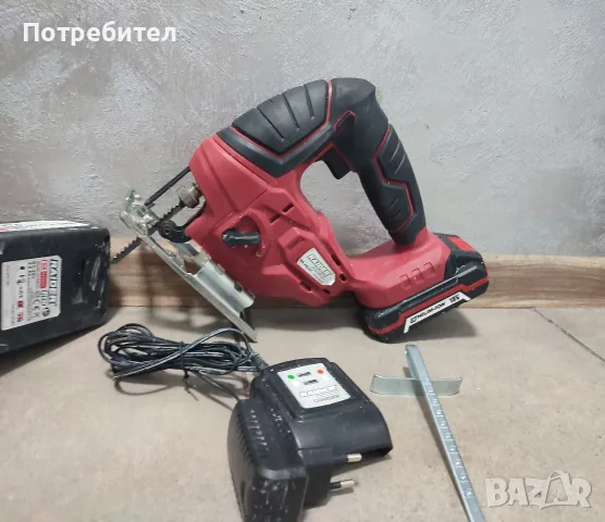 Акумулаторен винтоверт, ъглошлайф и зеге RIDER, снимка 4 - Диамантени и режещи инструменти - 56333937