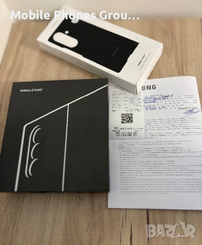 НОВ! Samsung Galaxy Z Fold 7 Jetblack 256 GB Гаранция 24м