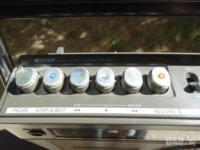 SONY CF-160S ..., снимка 4 - Радиокасетофони, транзистори - 56337768