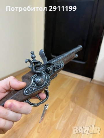 Реплика на кремъклия, снимка 6 - Антикварни и старинни предмети - 53364201