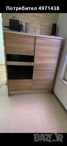 Кух. Шкаф с ел. Печка 200€
