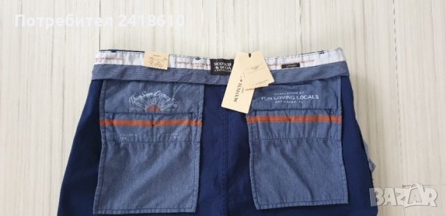 Scotch & Soda Stuart Pima Cotton  Short  Mens Size 33 НОВО! ОРИГИНАЛ! Мъжки Къси Дънкови Панталони!, снимка 4 - Къси панталони - 41435416