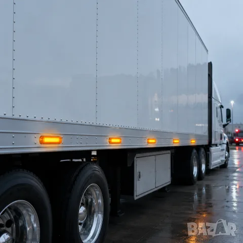 Комплект LED габарити 12 V, оранжеви – 4 бр., снимка 2 - Аксесоари и консумативи - 55864186