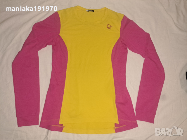 Norrona fjora equaliser lightweight Long Sleeve (S) дамска спортно блуза, снимка 1 - Спортни екипи - 44693950