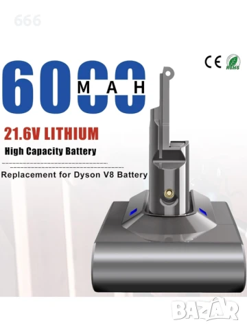 Батерия за Dyson V8, снимка 8 - Друга електроника - 50986110