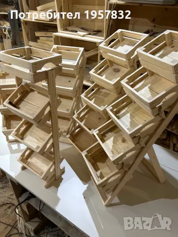 Уникални стъпаловидни стелажи, снимка 16 - Стелажи и щандове - 48841008