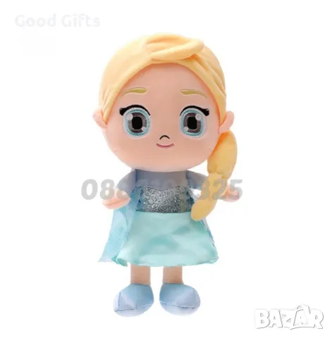 Комплект Плюшени кукли Елза и Анна, Плюшена кукла Елза и Анна Frozen, снимка 4 - Кукли - 48654029