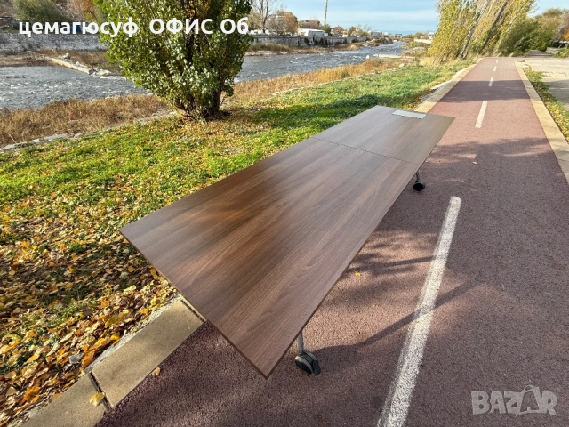 Страхотна конферентна маса сгъваема подвижна ролбар на колелца;, снимка 2 - Маси - 53067494