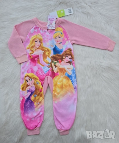 Детска пижама гащеризон Принцеси 18-24 месеца НОВА, снимка 7 - Бебешки пижами - 52329960