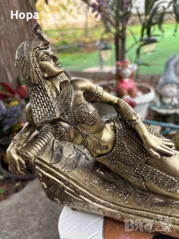 Статуетка Клеопатра , снимка 13 - Статуетки - 52620478