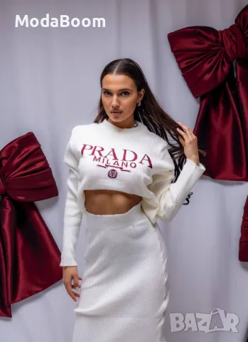 Parad🅰️ дамски бял комплект 