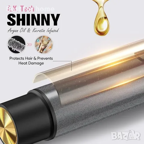  Terviiix Автоматична въртяща се маша , снимка 5 - Маши за коса - 49397376