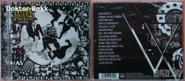 Napalm Death + Nuclear Assault – оригинални дискове, снимка 4 - CD дискове - 53194509